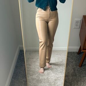 Aritzia The Melina Wilfred Vegan Leather Size 4 Pants